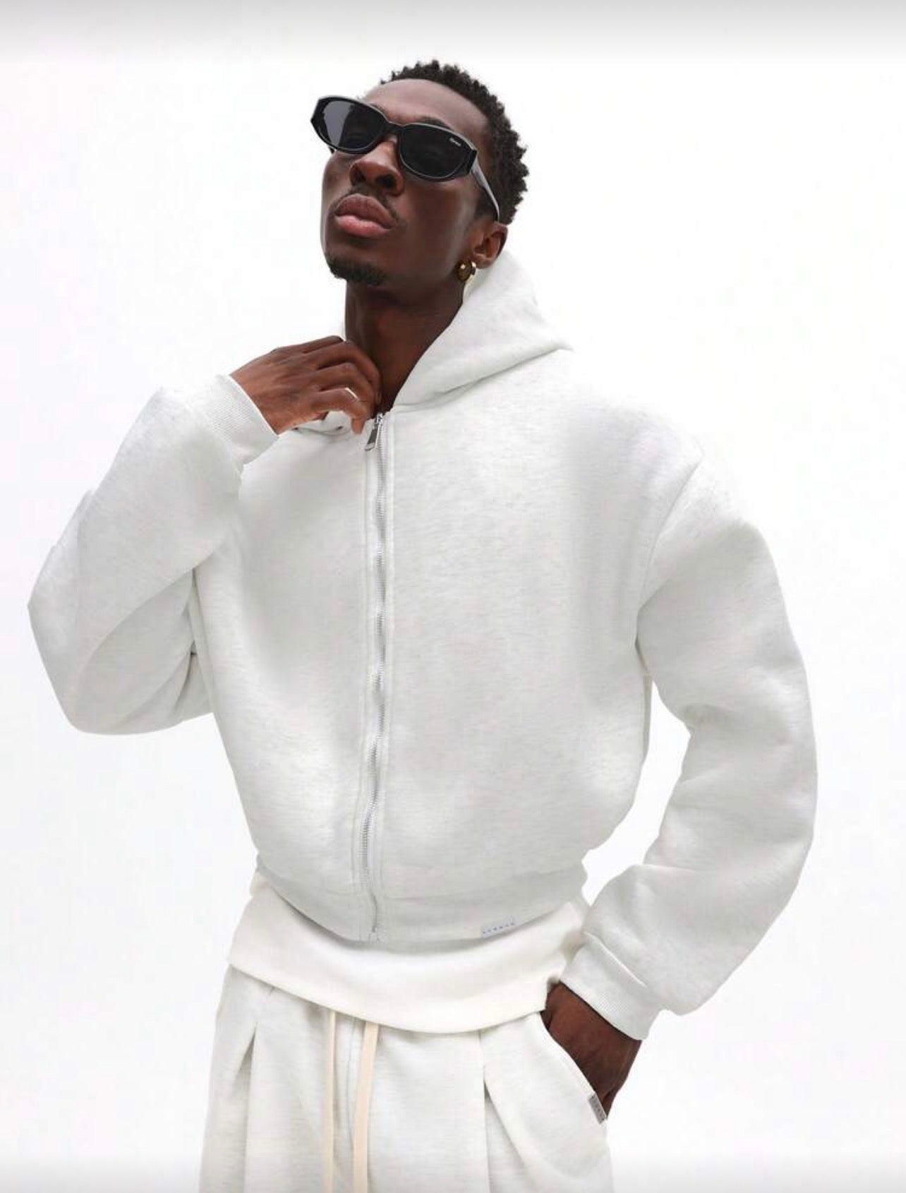 Light gray basic jacket